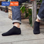 Men's Cotton Ankle Socks Pack of 18