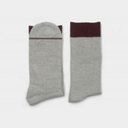 Men's Cotton Cuff Socks Acru Pack of 6