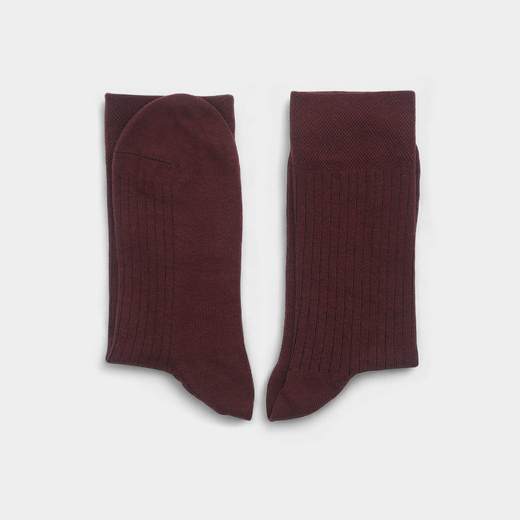 Men's Cotton Ribbed Crew Socks Pack of 3