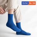Men's Cotton Plain Crew Socks Pack of 12