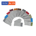 Men's Cotton Cuff Socks Acru Pack of 12