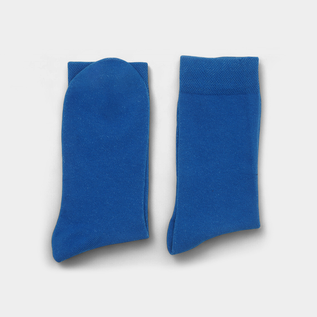 Men's Cotton Plain Crew Socks Pack of 12
