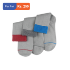 Men's Cotton Cuff Socks Acru Pack of 3
