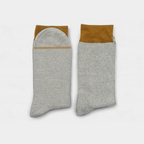 Men's Cotton Cuff Socks Acru Pack of 9