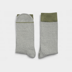 Men's Cotton Cuff Socks Acru Pack of 6