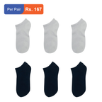 Men's Cotton Ankle Socks Pack of 6