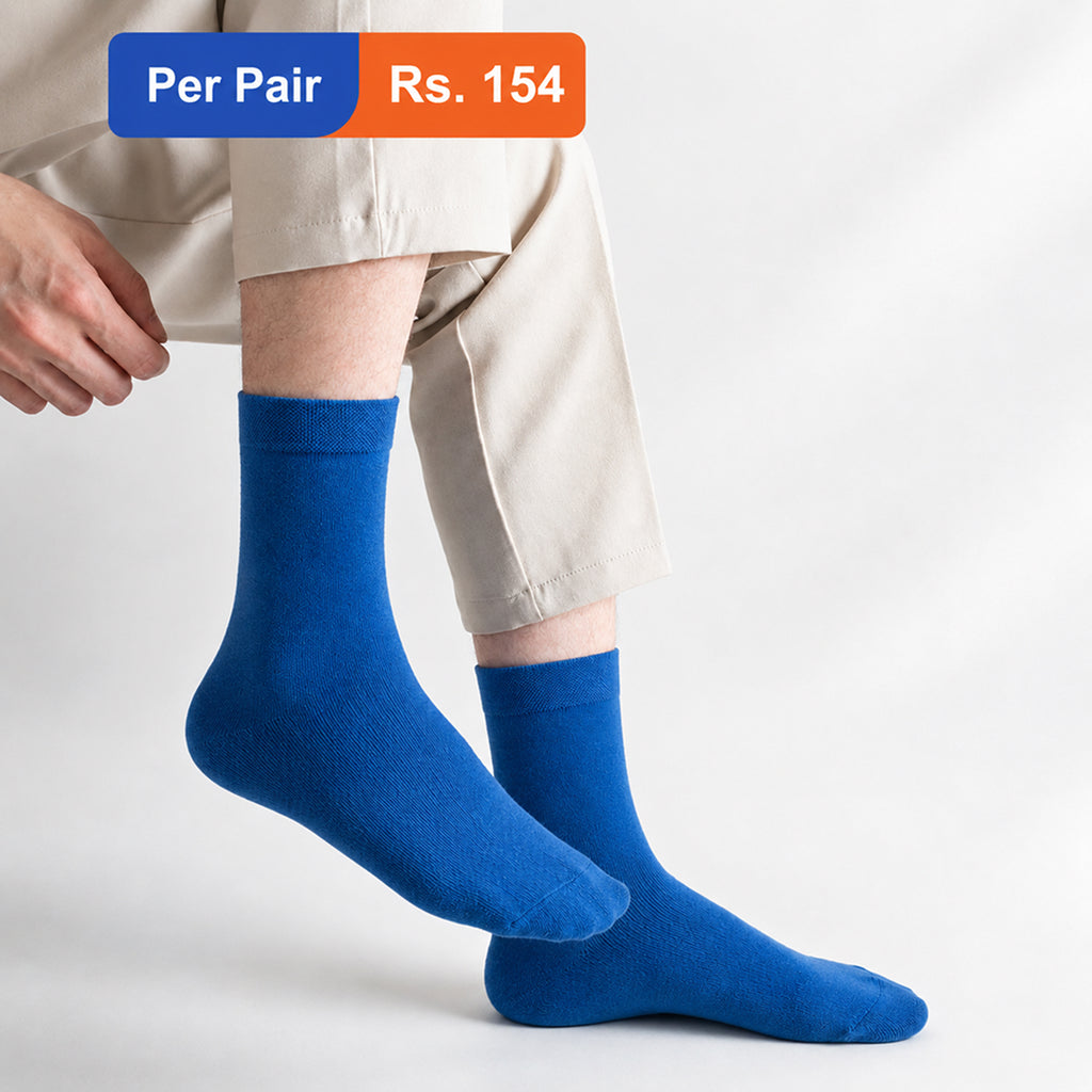 Plain Crew Socks (Pack of 12)