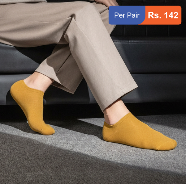 Men's Cotton Ankle Socks Pack of 12